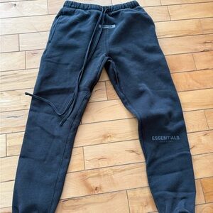 Essentials Faded Black Jogger Pants